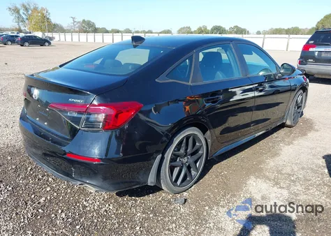 2022 Honda Civic Sport from USA, damaged, VIN 2HGFE2F55NH513419